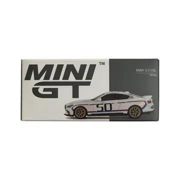 MINI GT 1/64 BMW 3.0 CSL White
