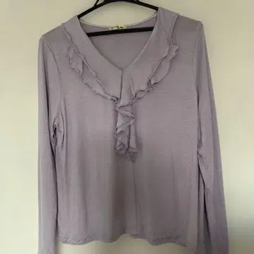 STYLE ME 옅은 퍼플 티셔츠