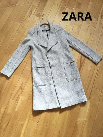 ZARA 그레이 롱 코트 새상품급