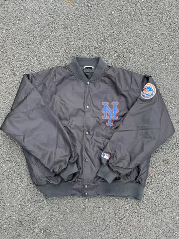 FREAKS STORE x MLB 콜라보 메츠 바시티 자켓