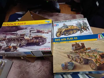 드래곤, 이타렐리, 타미야 독일군 1/35 프라모델 키트