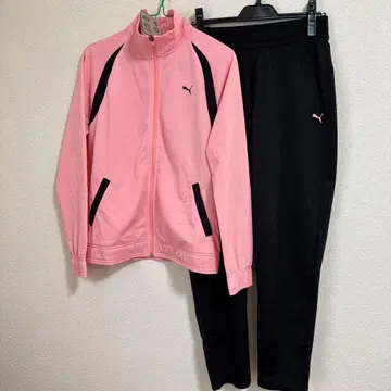 PUMA 핑크 저지 셋업