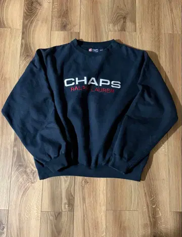 CHAPS 90s 오버 사이즈 맨투맨 트레이닝복 XL
