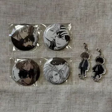 타카라노비이도로 캔뱃지 참 세트