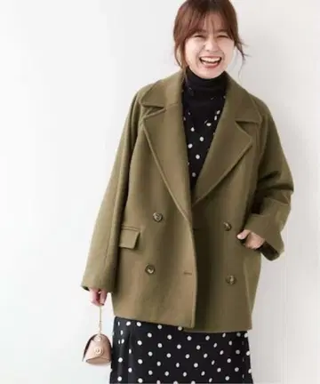 JOURNAL STANDARD relume 비슈 울 숏 P 코트 38