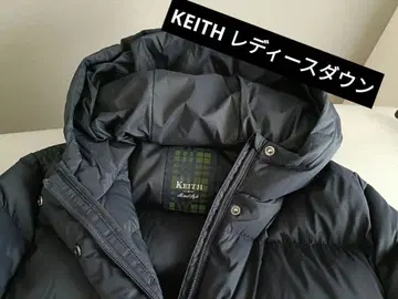 KEITH 여성용 다운 코트 미들 기장 M