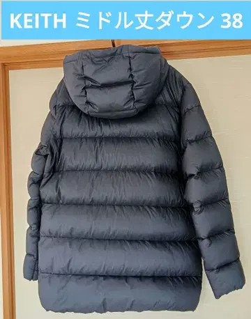 KEITH 여성용 미들 기장 다운 38 손세탁 가능