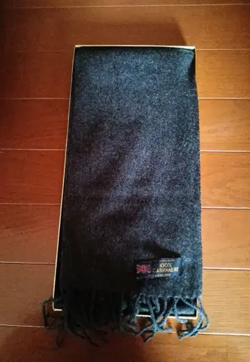 CASHMERE 100% 머플러 그레이