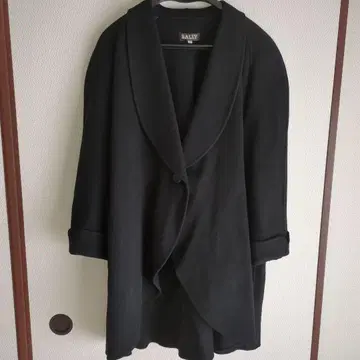 BALLY 캐시미어 블랙 롱 코트