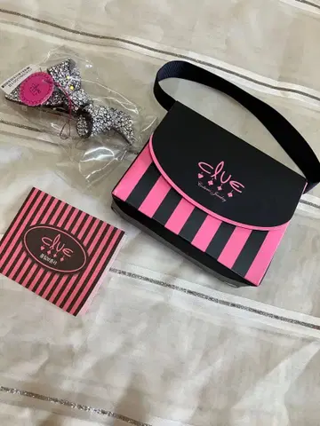 미남이시네요 리본 헤어핀 바레타 정품