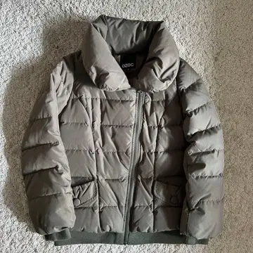 [새상품급] OZOC 여성용 다운 자켓 카키 38 사용감 거의 없음