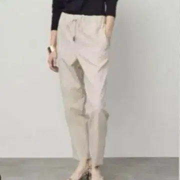 SOEJU 소프트 옥스 드로스트 팬츠 L 베이지