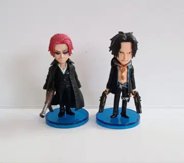 월드 컬렉션 롱 월드 샹크스&에이스 원피스 피규어