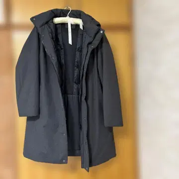 유니클로제 하이브리드 다운 코트 그레이 남성용 M