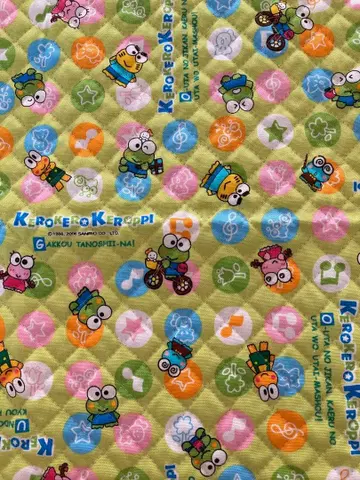 초레어! 레어! 케로케로케로피 원단 조각 레트로