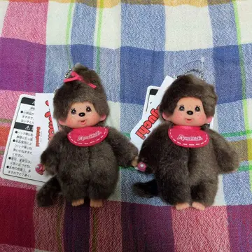 몽치치 신상품 미사용 새상품 남아 여아 2체 세트 몽치치 키체인 미니
