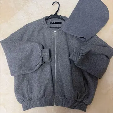여성용, ZARA 그레이 점퍼