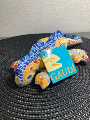 가우디 도마뱀 봉제 인형