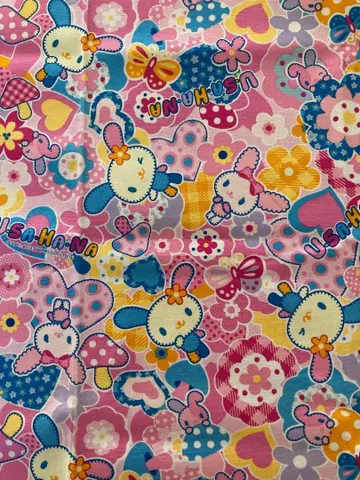 초레어! 레어! 우사하나 조각 천 옥스 원단