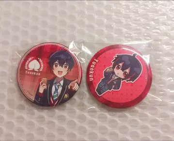 컬러풀 피치 유안군 훼미리마트 캔뱃지 세트