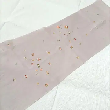 순수 실크 톡이로보 타카라즈쿠시 오비 장식 천 설날 패턴 오비 장식 천