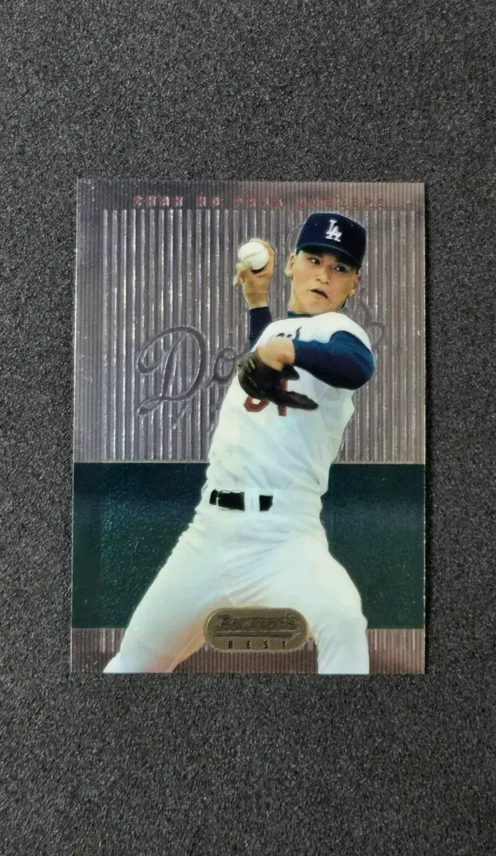 MLB 바우만 베스트 박찬호 2년차 크롬카드