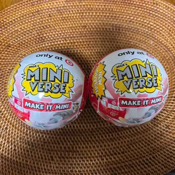 미국 한정판 슈퍼마켓 타겟 가챠가챠 2개 세트