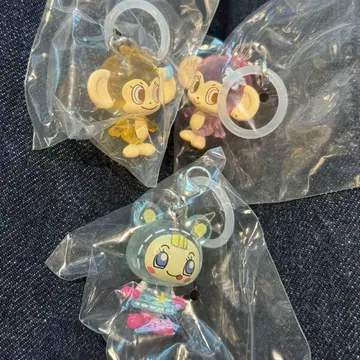 나루미야 메지루시 액세서리 블루베리에 루키 민키 3세트