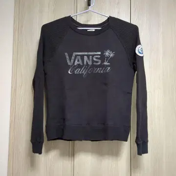 VANS 블랙 맨투맨 트레이닝복