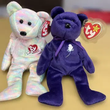 비니 베이비 곰 2체