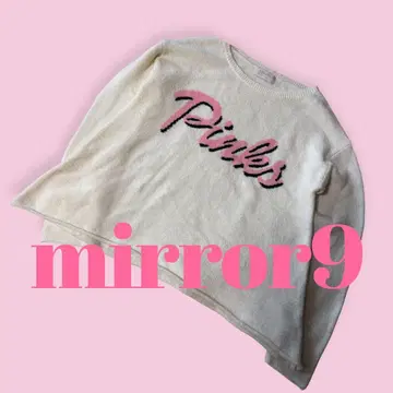 mirror9 미러나인 PINKS 니트 빅 실루엣 완판템