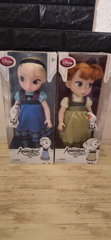 [ 미개봉 새상품 ] 디즈니 애니메이터 컬렉션 안나와 엘사 세트