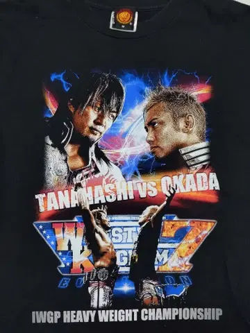 타나하시 히로시 오카다 카즈치카 T셔츠 신일본 프로레슬링