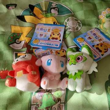 [ 메루카리 시 한정판 ] 봉제 인형 배치 뜨아거(호게타) 뮤우 냐오하