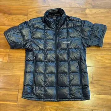 mont-bell M 블랙 숏 슬리브 다운 자켓