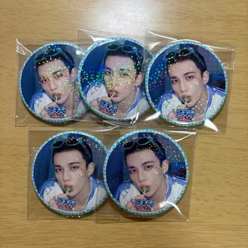 현진 SKZ sauna 캔뱃지 5개 세트