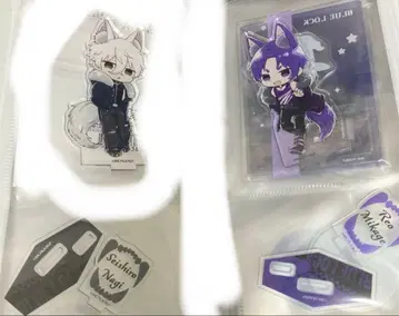 블루 록 나기 레이오 아크릴 스탠드 세트 34