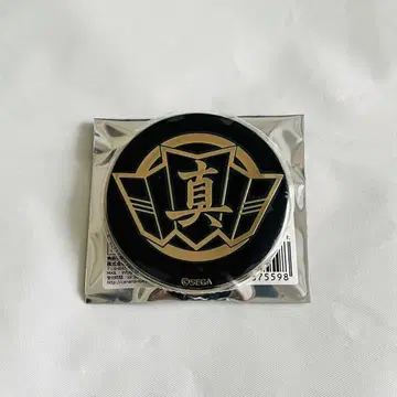 용과 같이 20주년 기념 금 도금 문장 캔뱃지 마지마조 마지마 고로