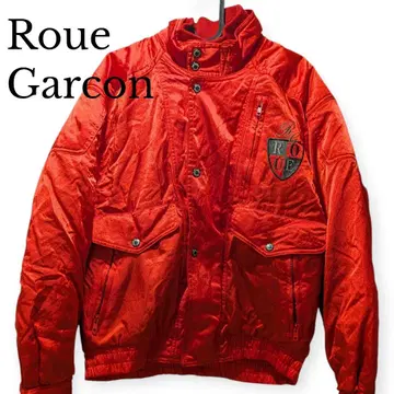 Roue Garcon 루 가르송 라이더스 자켓 빨간색