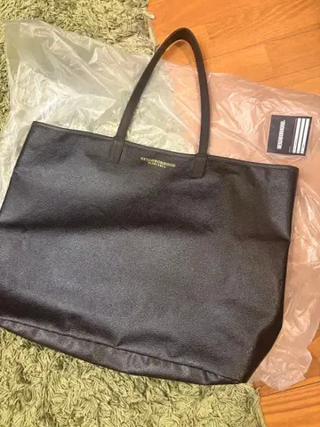 NEIGHBORHOOD 25SS COATED TOTE BAG BROWN