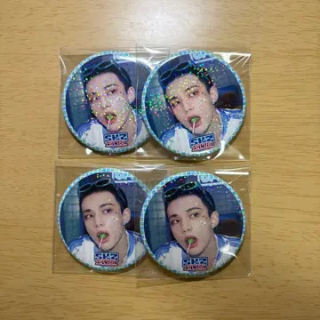 현진 SKZ sauna 캔뱃지 4개 세트