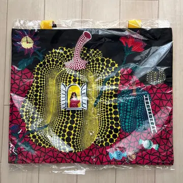 쿠사마 야요이전 판화의 세계 호박 토트백