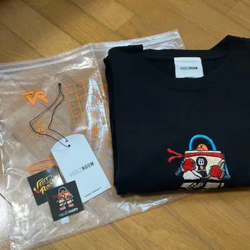 vaultroom RYU COS BIG L/S TEE / BLK