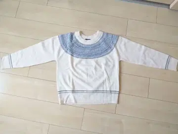 ROOFT 노르딕 무늬 긴팔 스웨터