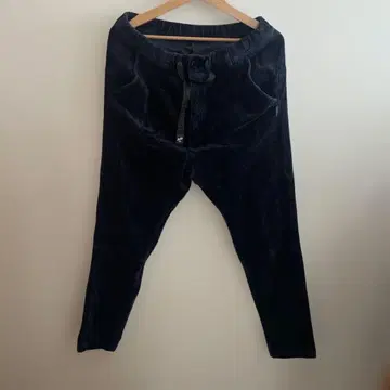 네이비 코듀로이 조거 팬츠 더퍼