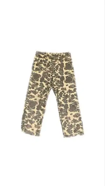 구제 의류 카모 패턴 팬츠