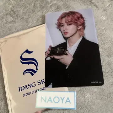 BMSG FES'24 시크릿 클리어 카드 NAOYA
