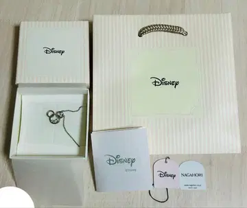 [부속물 있음] NAGAHORI Disney 미키마우스 실버 목걸이