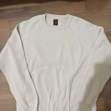 BATONER 크루넥 니트 아이보리 CREW NECK