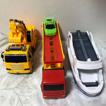 일하는 탈것 사운드 굴착기 캐리어카 토미카 페리